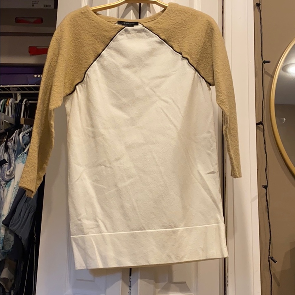 Armani exchange quarter sleeve